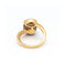 Bague FUMME - Bague en or rose 18 kt et quartz fumé 58 Facettes UKD359660LF