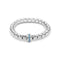 Bracelet FOPE - Bracelet design italien en or blanc 18 kt et saphirs 58 Facettes UKD359662LF