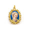 Pendentif Médaille Vierge - Pendentif en or jaune 18 ct et diamants 58 Facettes UKD359667LF