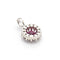 Pendentif Pendentif - Or blanc 18 kt, diamants et rhodolite 58 Facettes UKD359669LF