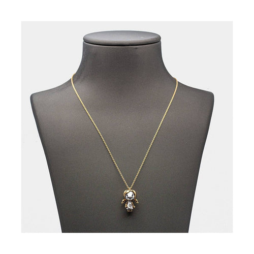 Collier BERTANI - Collier articulé en or rose et or blanc 18 kt avec diamant 58 Facettes UKD359670LF