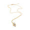 Collier BERTANI - Collier articulé en or rose et or blanc 18 kt avec diamant 58 Facettes UKD359670LF
