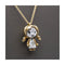 Collier BERTANI - Collier articulé en or rose et or blanc 18 kt avec diamant 58 Facettes UKD359670LF