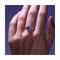 Bague Bague halo en or blanc 18 kt avec diamants et topaze bleue 58 Facettes UKD359674LF