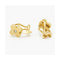 Boucles d'oreilles Boucles d’oreilles FLOR - Or jaune 18 kt et diamants 58 Facettes UKD359679LF