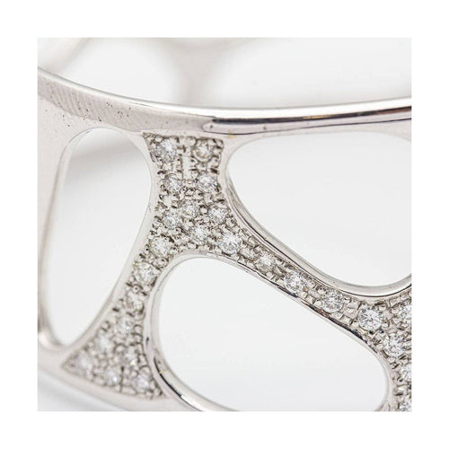 Bracelet DALI - Bracelet en or blanc 18 kt et diamants 58 Facettes UKD359680LF