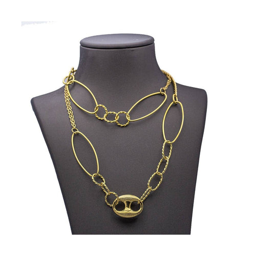 Collier CALAB - Collier en or jaune 18K 80 cm 58 Facettes UKD359681LF