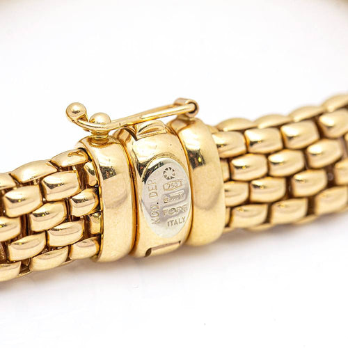 Bracelet FOPE - Bracelet semi-rigide en or rose 18K 58 Facettes UKD359687LF