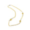 Collier CALAB - Collier à chaîne articulée en or jaune et or blanc 18 ct 58 Facettes UKD359693LF
