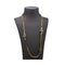Collier CALAB - Collier à chaîne articulée en or jaune et or blanc 18 ct 58 Facettes UKD359693LF