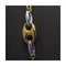 Collier CALAB - Collier à chaîne articulée en or jaune et or blanc 18 ct 58 Facettes UKD359693LF
