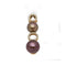 Pendentif Orê - Pendentif en or rose 18 ct avec diamants et perles 58 Facettes UKD359696LF