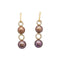 Boucles d'oreilles ORÊ - Boucles d’oreilles en or rose 18 ct avec diamants et perles 58 Facettes UKD359697LF