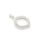Pendentif Pendentif - Or blanc 18 ct et diamants taille brillant 58 Facettes UKD359712LF