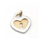 Pendentif Clé d’Amour - Pendentif en or bicolore 18 kt et diamants 58 Facettes UKD359713LF