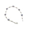 Bracelet SPRING - Bracelet en or blanc 18 kt avec saphirs et diamants 58 Facettes UKD359715LF