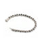 Bracelet Bracelet rivière - Bracelet en or blanc 18 kt et diamants noirs 58 Facettes UKD359717LF
