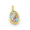 Pendentif Médaille Vierge de Montserrat - Pendentif en or jaune 18 ct émaillé 58 Facettes UKD359723LF