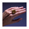 Bague 55 MYANMAR - Bague en or 18 kt et saphirs jaunes 58 Facettes UKD359730LF