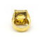 Bague 55 MYANMAR - Bague en or 18 kt et saphirs jaunes 58 Facettes UKD359730LF