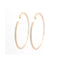 Boucles d'oreilles - Boucles d’oreilles créoles en or rose 18 ct et diamants 58 Facettes UKD359731LF