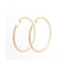 Boucles d'oreilles - Boucles d’oreilles créoles en or rose 18 ct et diamants 58 Facettes UKD359731LF