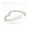 Bracelet RAY - Bracelet rigide en or blanc 18 kt et diamants 58 Facettes UKD359739LF