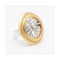 Bague 53.5 AVENNE - Bague en or bicolore 18 kt et diamants 58 Facettes UKD359740LF