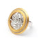 Bague 53.5 AVENNE - Bague en or bicolore 18 kt et diamants 58 Facettes UKD359740LF
