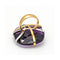 Bague 55 Bague design italien en or bicolore 18 ct, diamants et améthyste 58 Facettes UKD359741LF