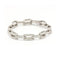 Bracelet CLASS - Bracelet maillons en or blanc 18 kt et diamants 58 Facettes UKD359742LF