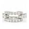 Bracelet CLASS - Bracelet maillons en or blanc 18 kt et diamants 58 Facettes UKD359742LF