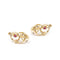 Boucles d'oreilles VINGT - Boucles d'oreilles clip en or jaune 18 kt, diamants et rubis 58 Facettes UKD359873JC