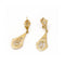 Boucles d'oreilles Boucles d’oreilles style vintage en or jaune 18 kt et diamants 58 Facettes UKD359876JC