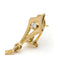 Boucles d'oreilles Boucles d’oreilles style vintage en or jaune 18 kt et diamants 58 Facettes UKD359876JC