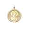 Pendentif Pendentif médaille 1959 en or jaune 18 ct 58 Facettes UKD359886JC
