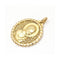 Pendentif Pendentif médaille 1959 en or jaune 18 ct 58 Facettes UKD359886JC