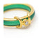 Bague Bague en or jaune 18 kt avec agate verte et diamant 58 Facettes UKD359895JC