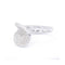 Bague Bague pavée de diamants en or blanc 18 kt 58 Facettes UKD359899JC