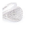 Bague Bague pavée de diamants en or blanc 18 kt 58 Facettes UKD359899JC