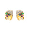 Boucles d'oreilles FLAIR - Boucles d’oreilles en or 18 kt, diamants et pierres précieuses 58 Facettes UKD359900JC