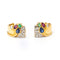 Boucles d'oreilles FLAIR - Boucles d’oreilles en or 18 kt, diamants et pierres précieuses 58 Facettes UKD359900JC
