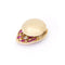 Broche FC Valencia - Broche écusson en or jaune 18 ct, diamants et rubis 58 Facettes UKD359904JC
