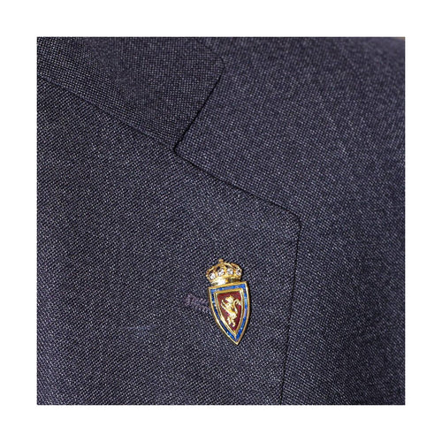 Broche FC Zaragoza - Broche écusson en or jaune 18 ct, diamants, rubis et saphirs 58 Facettes UKD359905JC