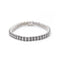 Bracelet NIGHT & DAY - Bracelet rivière en or blanc 18 ct et diamants 58 Facettes UKD359943LF
