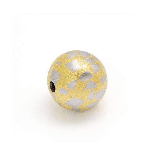 Pendentif Niessing Terrazzo - Pendentif en or jaune 18 ct et platine 950 58 Facettes UKD359984JC