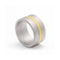 Bague Niessing Fusion - Bague en or jaune 24 ct et acier 58 Facettes UKD359990JC