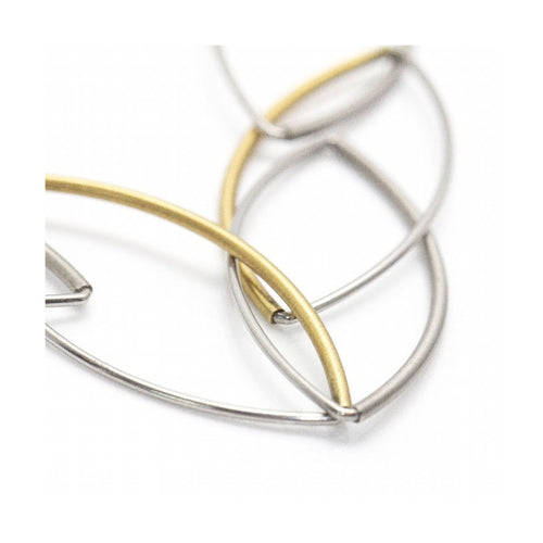 Collier Carl Dau - Collier en or jaune 18 ct et acier, 70 cm 58 Facettes UKD359994JC