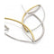 Collier Carl Dau - Collier en or jaune 18 ct et acier, 70 cm 58 Facettes UKD359994JC