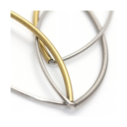 Collier Carl Dau - Collier en or jaune 18 ct et acier, 70 cm 58 Facettes UKD359994JC